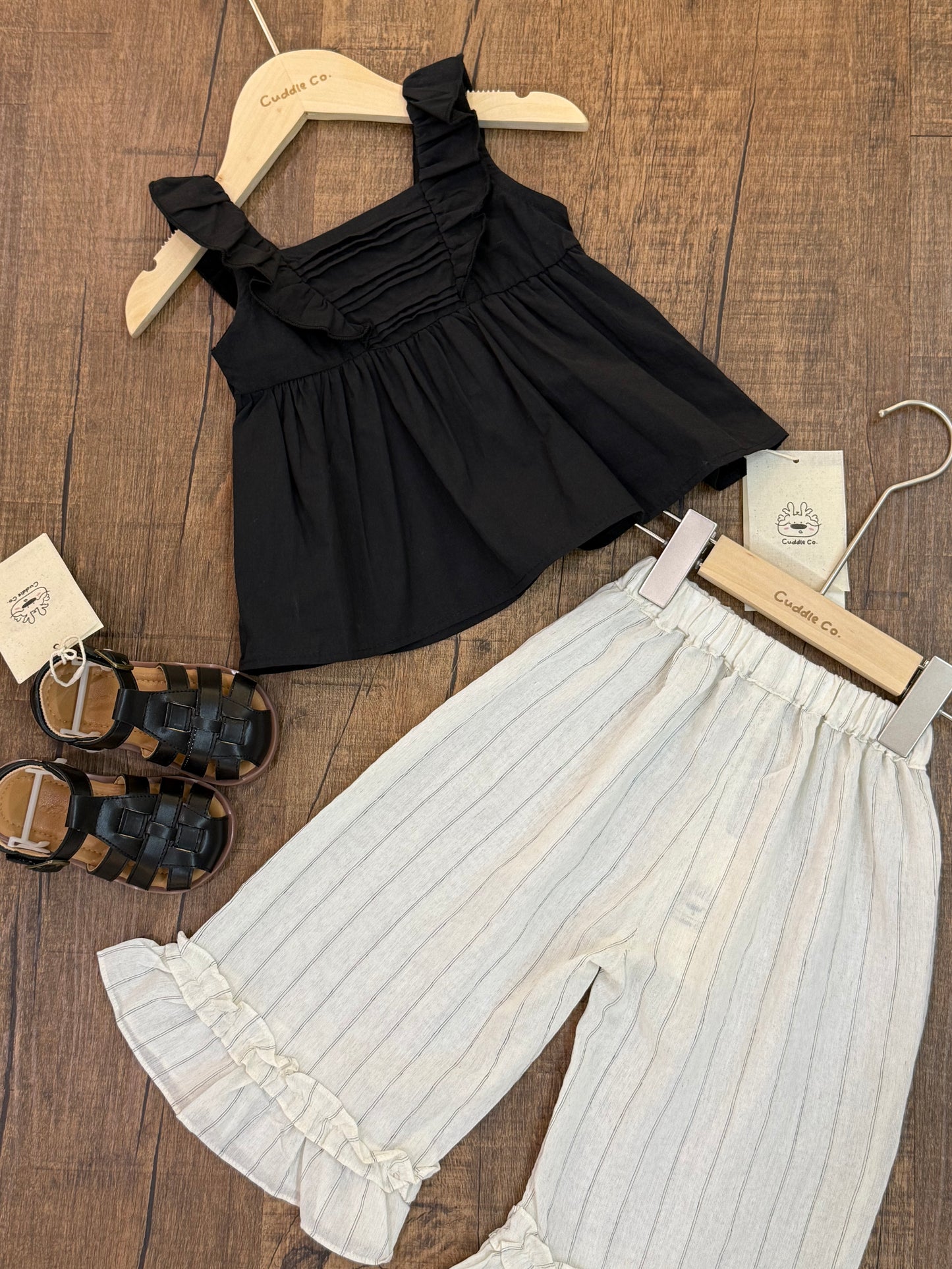 Straight Wide Pants