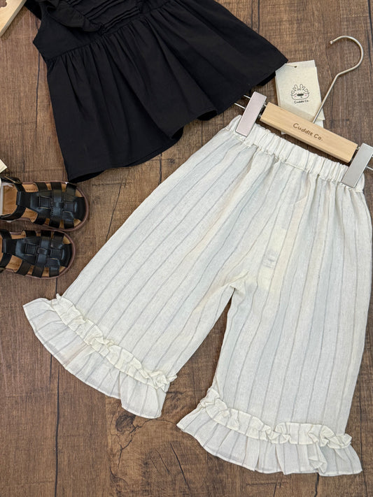 Straight Wide Pants