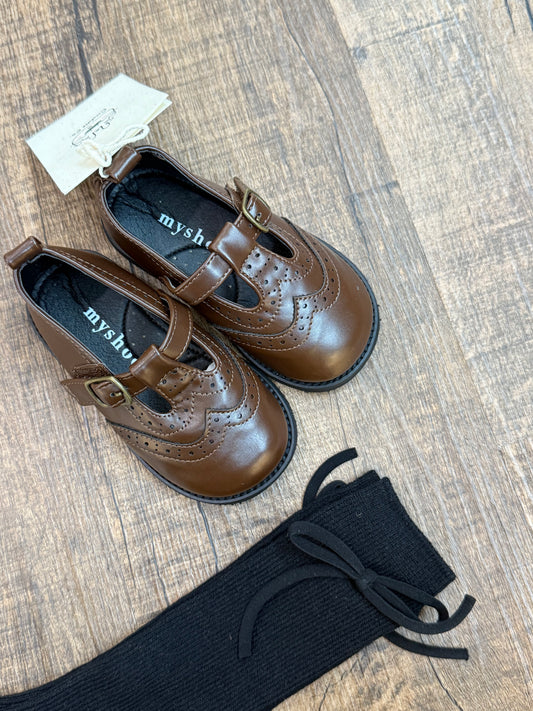 🇰🇷Mymy Vintage Leather Shoes
