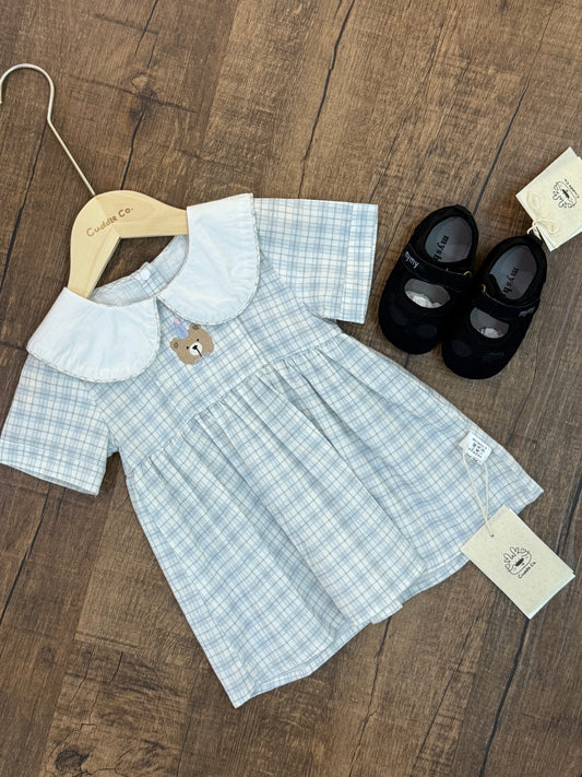 Bear Checkered Dress